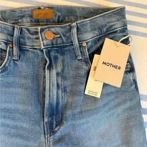 MOTHER High Rise Blue Jeans Classic Style